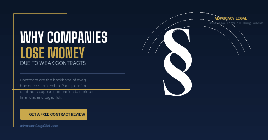 Why Companies Lose Money Due to Weak Contracts